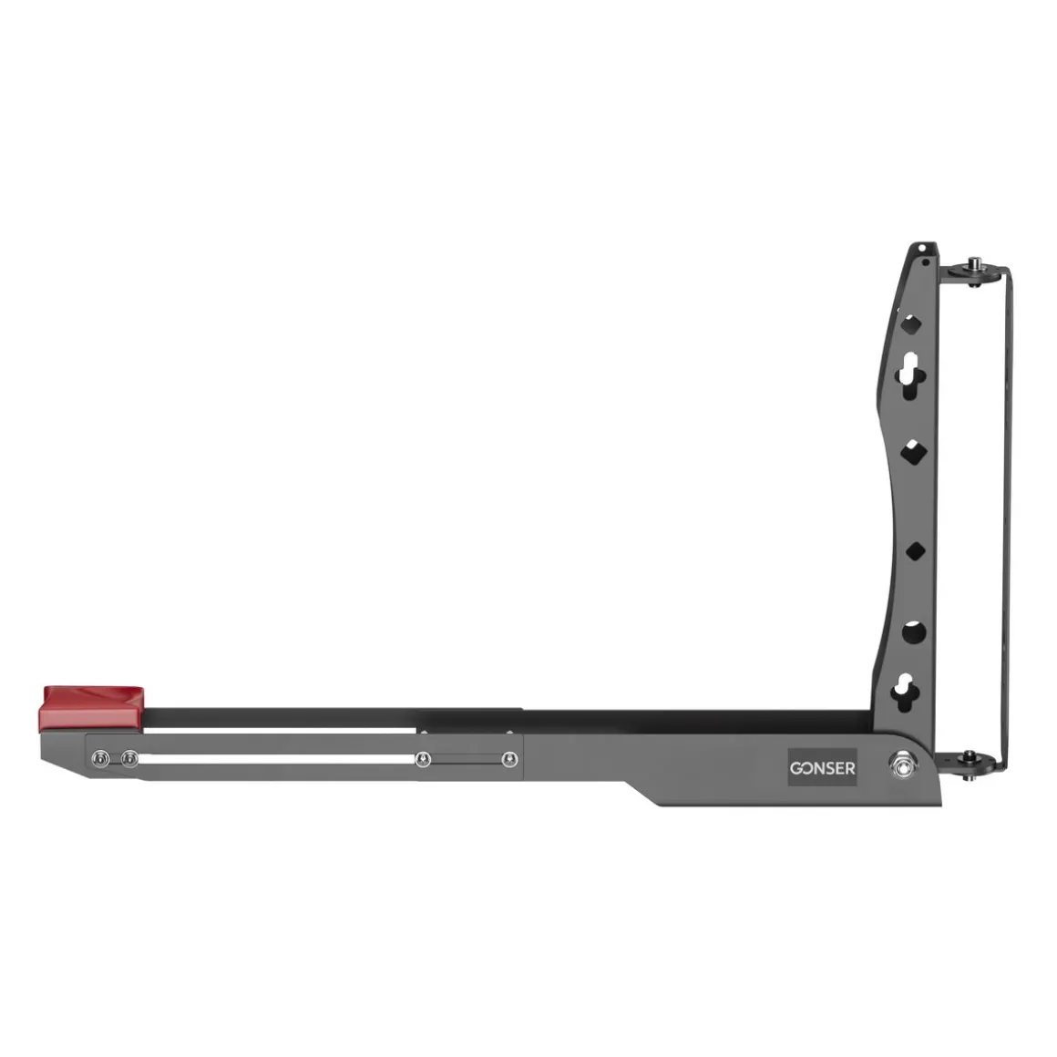 Fahrrad Wandhalterung schwenkbar 30 kg schwarz/rot