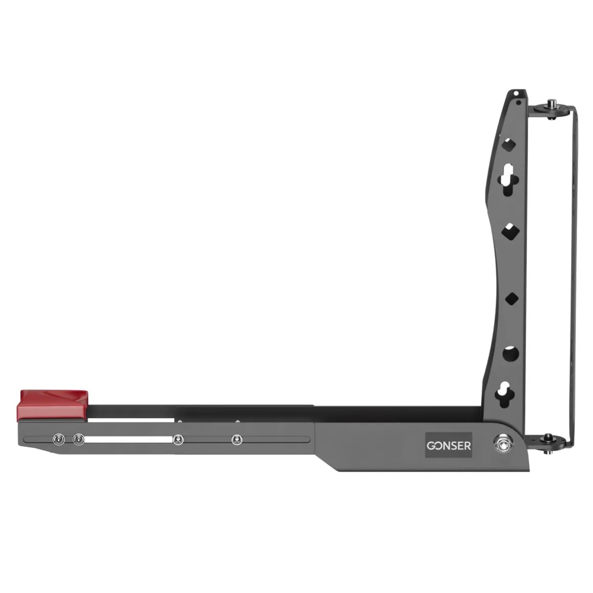 Fahrrad Wandhalterung schwenkbar 30 kg schwarz/rot
