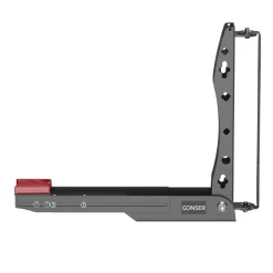 Fahrrad Wandhalterung schwenkbar 30 kg schwarz/rot