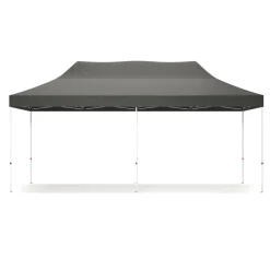 Faltpavillon DINA 6 x 3 m anthrazit inkl. 4 Seitenwände