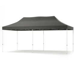 Faltpavillon DINA 6 x 3 m anthrazit inkl. 4 Seitenwände