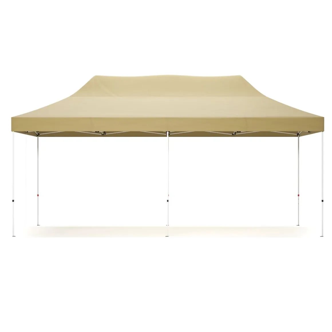 Faltpavillon DINA 6 x 3 m beige inkl. 4 Seitenwände