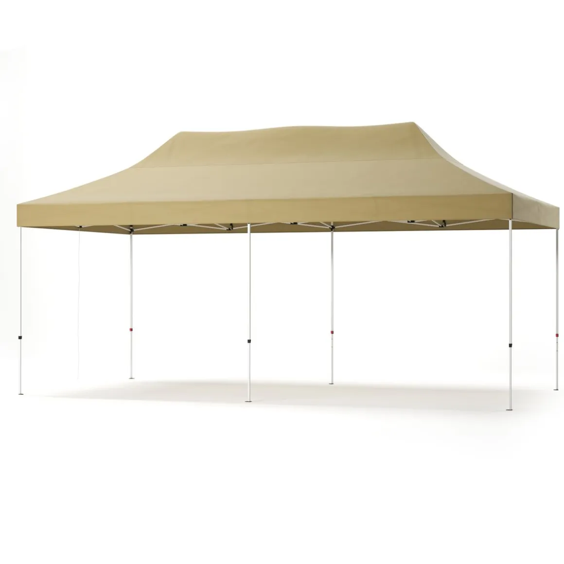 Faltpavillon DINA 6 x 3 m beige inkl. 4 Seitenwände