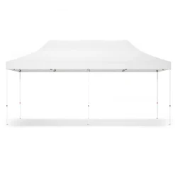 Faltpavillon DINA 6 x 3 m weiss inkl. 4 Seitenwände