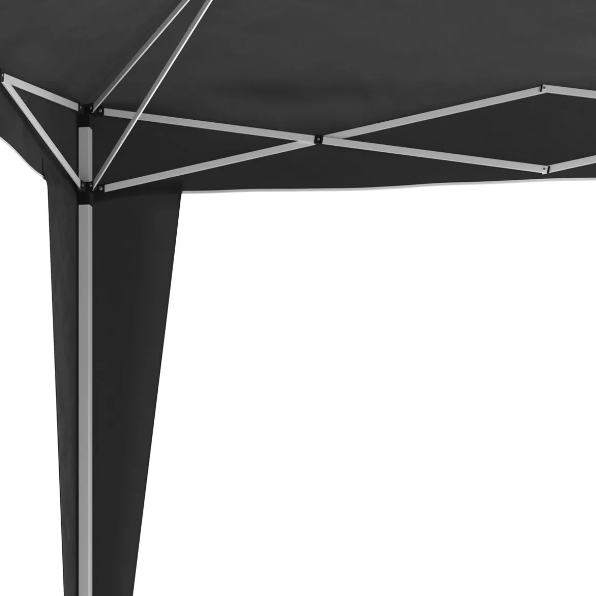 Faltpavillon MELODY 3 x 3 m schwarz