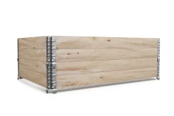 Faltrahmen für Hochbeet Holz 120 x 80 x 20 cm 2er Set