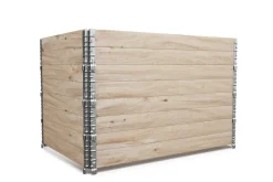 Faltrahmen für Hochbeet Holz 120 x 80 x 20 cm 4er Set