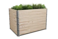 Faltrahmen für Hochbeet Holz 120 x 80 x 20 cm 4er Set