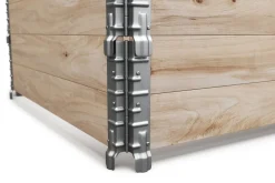 Faltrahmen für Hochbeet Holz 120 x 80 x 20 cm 4er Set