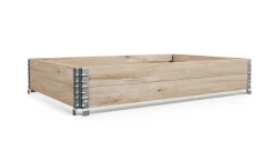 Faltrahmen für Hochbeet Holz 120 x 80 x 20 cm