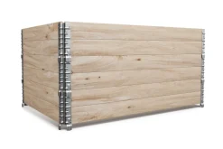 Faltrahmen für Hochbeet Holz 120 x 80 x 20 cm 3er Set