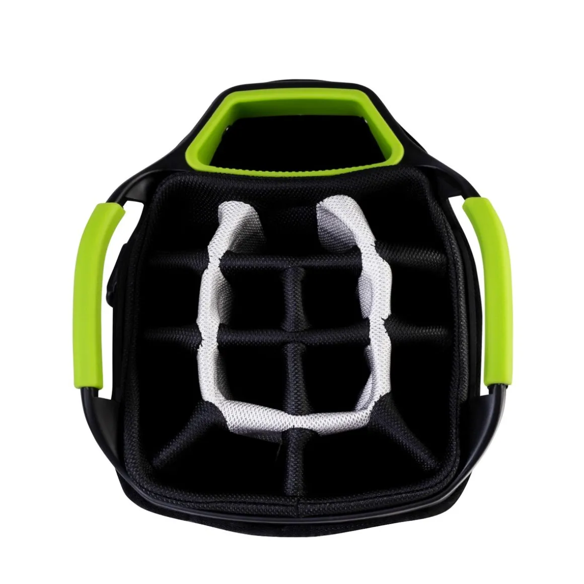 FastFold Cartbag Ultra Dry STORM 2.0 Golftasche wasserdicht schwarz/grün