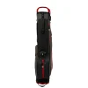FastFold Golftasche Standbag ENDEAVOR 2.0 schwarz/rot