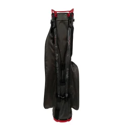 FastFold Golftasche Standbag ENDEAVOR 2.0 schwarz/rot