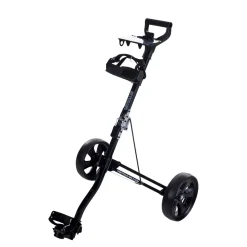 FastFold Golftrolley Aluminium 2-Rad schwarz