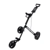 FastFold Golftrolley Junior Aluminium 3-Rad schwarz