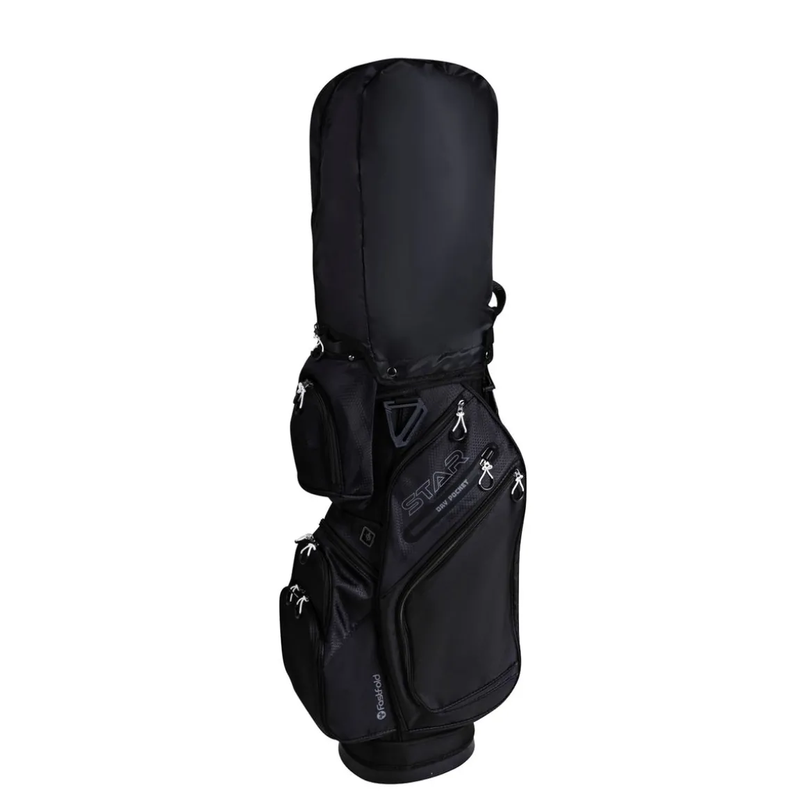 FastFold STAR Cartbag Golftasche schwarz