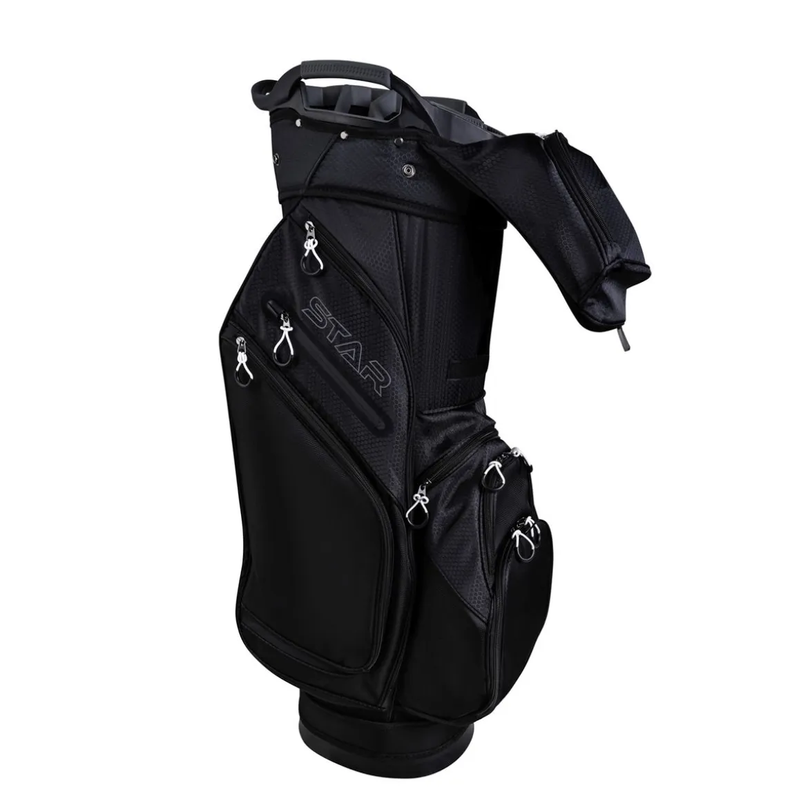 FastFold STAR Cartbag Golftasche schwarz