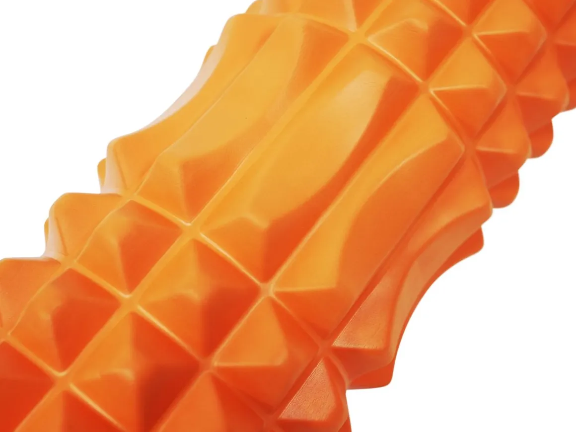 Faszienrolle Set 6-teilig orange/rot