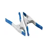 Federzwinge 15 cm 2er Set silber/blau
