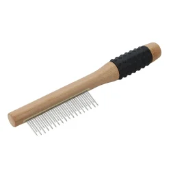 Fellkamm für Haustiere Bambus 22 cm