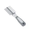 Fellkamm für Haustiere Edelstahl 20 cm | GONSER.CH