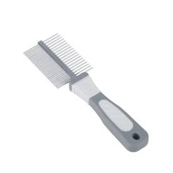 Fellkamm für Haustiere Edelstahl 20 cm | GONSER.CH