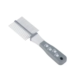 Fellkamm für Haustiere Edelstahl 20 cm | GONSER.CH