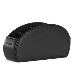 Fernbedienung Organizer Leder schwarz