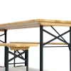 Festbank Bierzeltgarnitur mit Schirmloch 177 x 46 cm