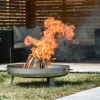 Feuerschale Edelstahl SATURN Ø 80 cm