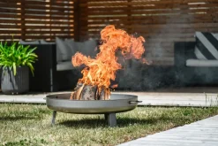 Feuerschale Edelstahl SATURN Ø 80 cm