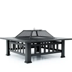 Feuerschale ERIS mit Grillrost 81 x 81 cm