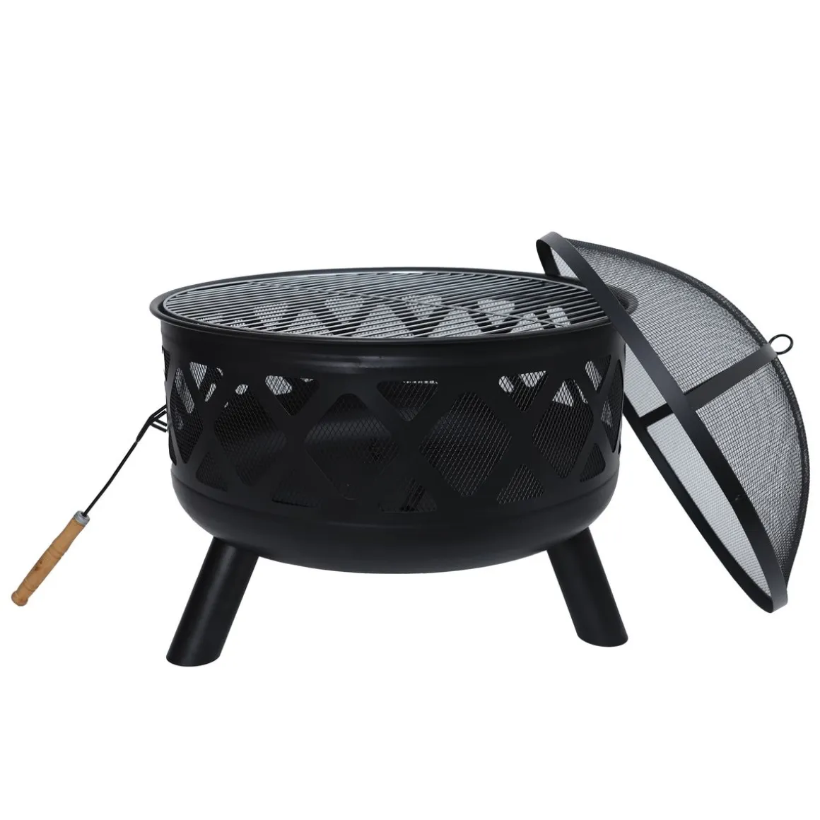Feuerschale mit Grillrost Ø 61 cm