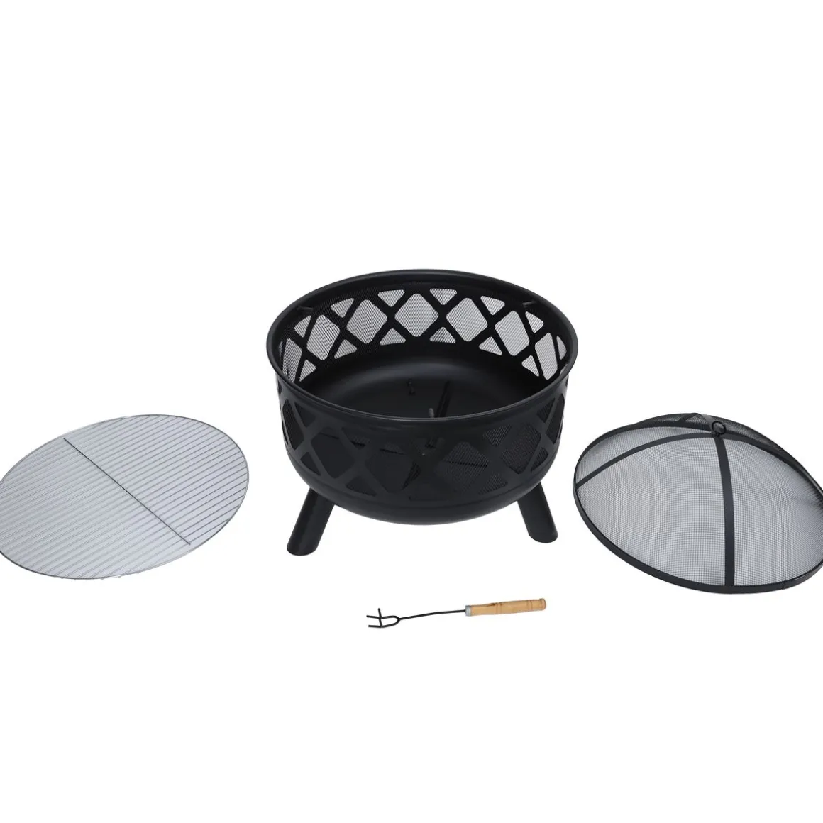 Feuerschale mit Grillrost Ø 61 cm