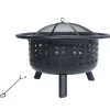 Feuerschale mit Grillrost Ø 79 cm