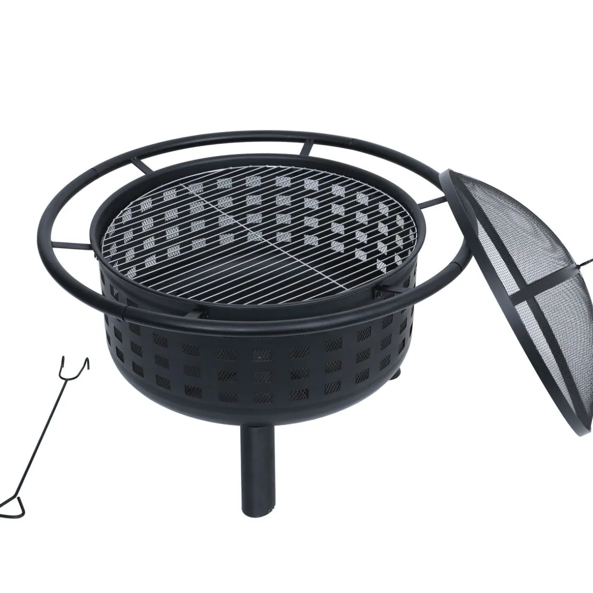 Feuerschale mit Grillrost Ø 79 cm