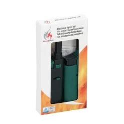 Feuerzeug elektrisch 14 x 4 cm 2er Set