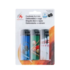 Feuerzeug Set 3-teilig
