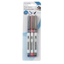Fineliner Set 0.5 mm 3-teilig bunt