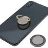 Finger Griff Ring Halterung für Smartphone schwarz