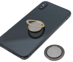Finger Griff Ring Halterung für Smartphone schwarz