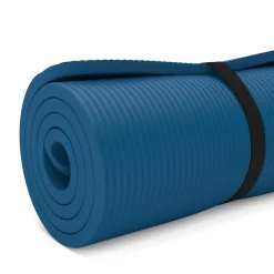 Fitnessmatte blau 190 x 100 x 1.5 cm