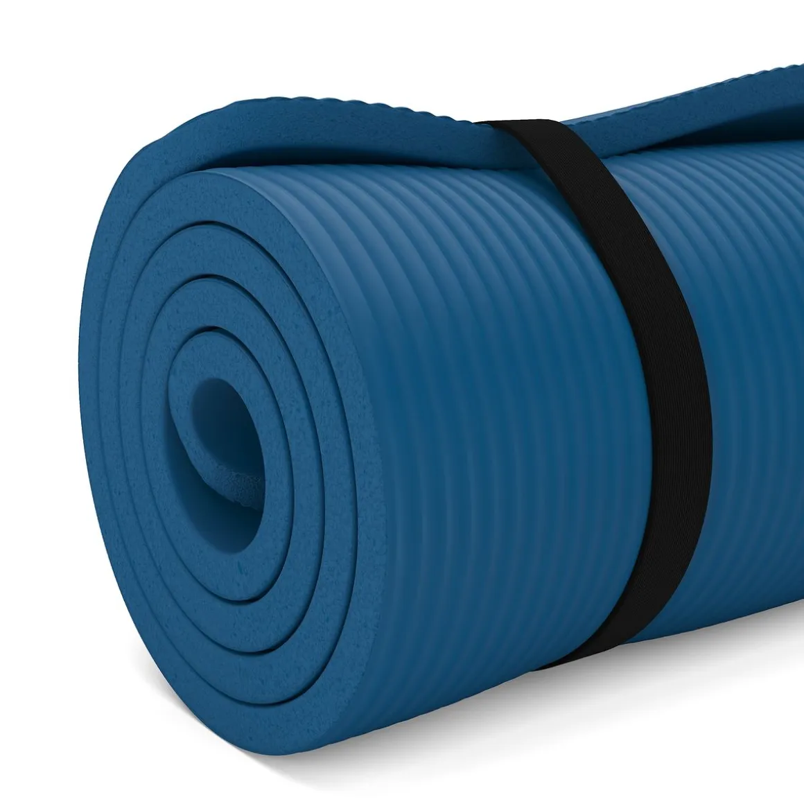 Fitnessmatte blau 190 x 60 x 1.5 cm