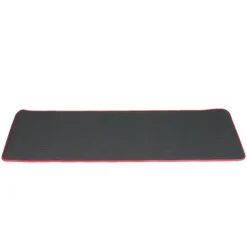 Fitnessmatte schwarz/rot 183 x 61 x 1 cm