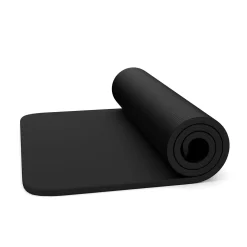 Fitnessmatte schwarz 190 x 60 x 1.5 cm