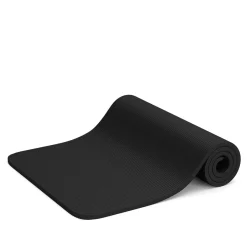 Fitnessmatte schwarz 190 x 60 x 1.5 cm