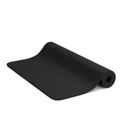 Fitnessmatte schwarz 190 x 100 x 1.5 cm
