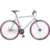 Fixie Bike 54 cm URBAN silber/pink | GONSER.CH