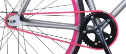 Fixie Bike 54 cm URBAN silber/pink | GONSER.CH